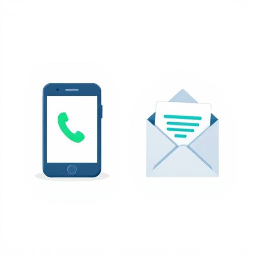 Imagem ilustrativa de um telefone e um email, representando contato.
